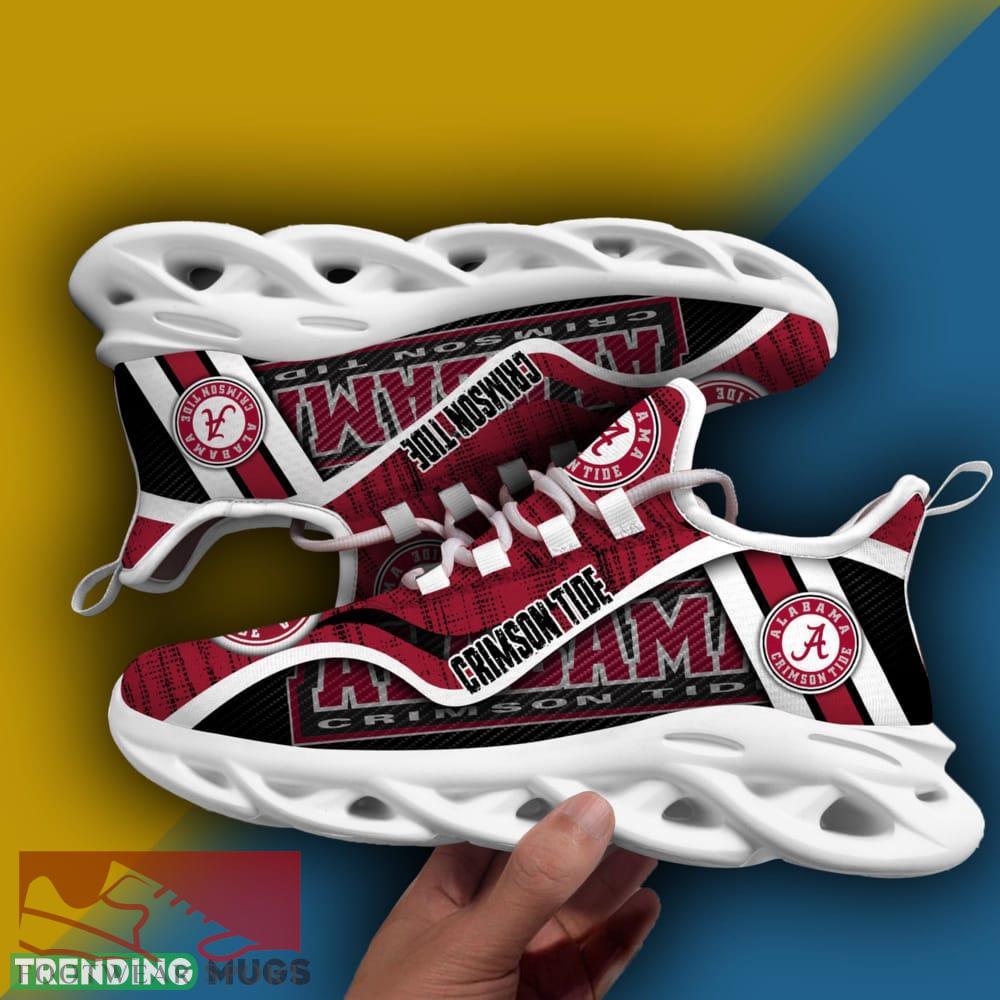 Alabama Crimson Tide NCAA Max Soul Shoes Vintage Clunky Sneakers For Men And Women - Alabama Crimson Tide NCAA Max Soul Shoes Vintage Clunky Sneakers For Men And Women Photo 2