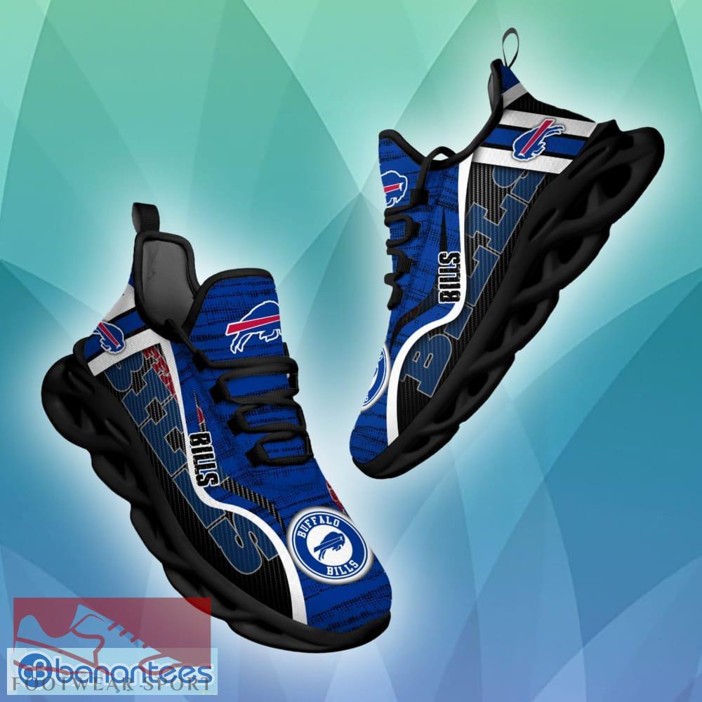Buffalo Bills NFL Chunky Sneaker Vintage Max Soul Shoes For Men Women - Buffalo Bills NFL Chunky Sneaker Vintage Max Soul Shoes For Men Women Photo 5