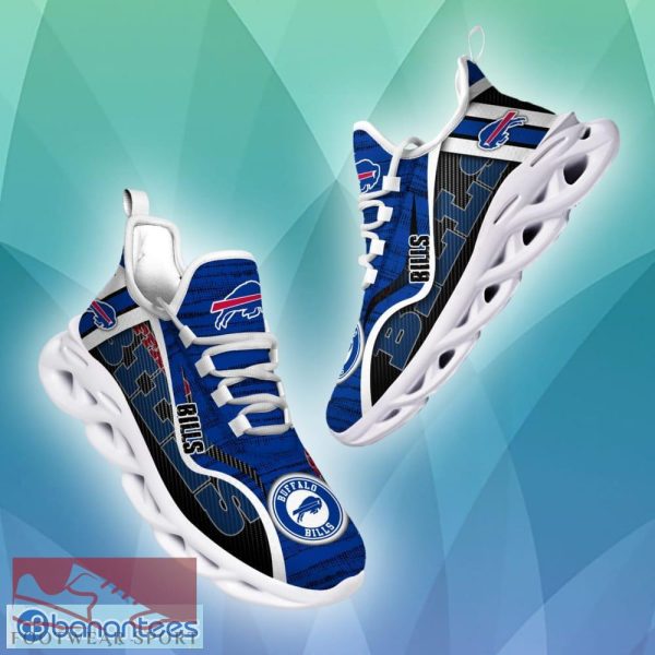 Buffalo Bills NFL Chunky Sneaker Vintage Max Soul Shoes For Men Women - Buffalo Bills NFL Chunky Sneaker Vintage Max Soul Shoes For Men Women Photo 7