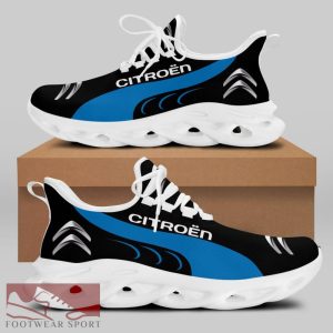 Citroën Racing Car Running Sneakers Fashion-forward Max Soul Shoes For Men And Women - Citroën Chunky Sneakers White Black Max Soul Shoes For Men And Women Photo 2