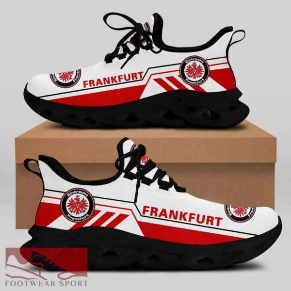 Eintracht Frankfurt Bundesliga Chunky Shoes Aesthetic Max Soul Sneakers For Fans - Eintracht Frankfurt Chunky Sneakers White Black Max Soul Shoes For Men And Women Photo 2