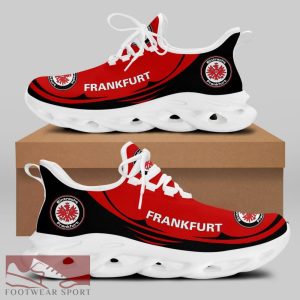 Eintracht Frankfurt Bundesliga Chunky Shoes Performance Max Soul Sneakers For Fans - Eintracht Frankfurt Chunky Sneakers White Black Max Soul Shoes For Men And Women Photo 2