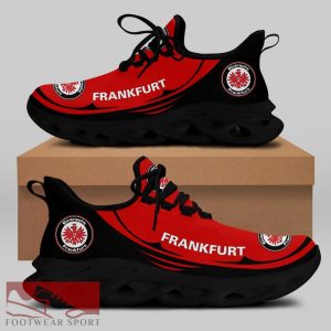 Eintracht Frankfurt Bundesliga Chunky Shoes Performance Max Soul Sneakers For Fans - Eintracht Frankfurt Chunky Sneakers White Black Max Soul Shoes For Men And Women Photo 1