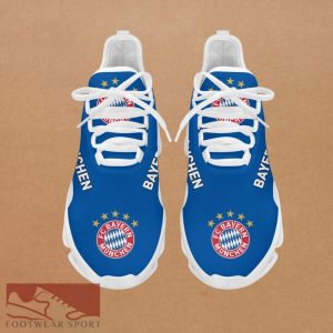 FC Bayern Munich Bundesliga Chunky Shoes Design Max Soul Sneakers For Fans - FC Bayern Munich Chunky Sneakers White Black Max Soul Shoes For Men And Women Photo 3