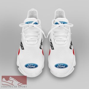 FORD F150 Racing Car Running Sneakers Culture Max Soul Shoes For Men And Women - FORD F150 Chunky Sneakers White Black Max Soul Shoes For Men And Women Photo 3