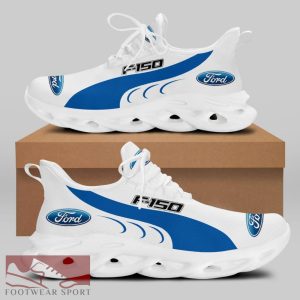 FORD F150 Racing Car Running Sneakers Fusion Max Soul Shoes For Men And Women - FORD F150 Chunky Sneakers White Black Max Soul Shoes For Men And Women Photo 1