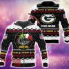 Green Bay Packers Grinch Funny Design Ugly 3D Zip Hoodie Pullover Print Personalized - Green Bay Packers Grinch Funny Design Ugly 3D Zip Hoodie Pullover Print Personalized