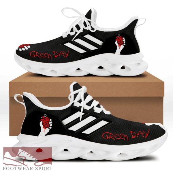 Green Day Chunky Sneakers Dynamic Max Soul Shoes For Men And Women - Green Day Chunky Sneakers White Black Max Soul Shoes For Men And Women Photo 2