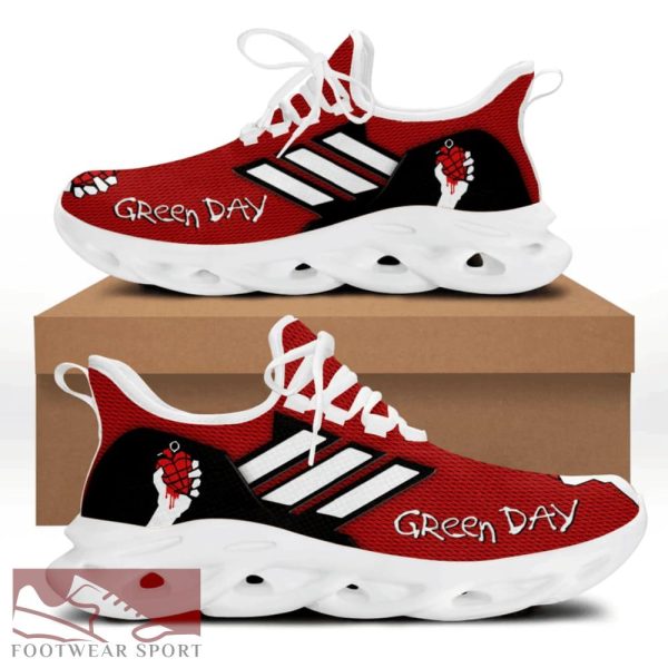 Green Day Chunky Sneakers Inspiration Max Soul Shoes For Men And Women - Green Day Chunky Sneakers White Black Max Soul Shoes For Men And Women Photo 2