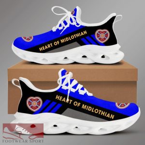 Heart of Midlothian FC OW Chunky Sneakers Culture Max Soul Shoes For Men And Women - Heart of Midlothian FC OW Chunky Sneakers White Black Max Soul Shoes For Men And Women Photo 2