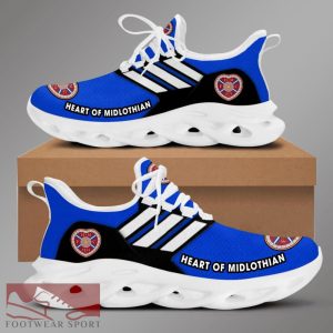 Heart of Midlothian FC OW Chunky Sneakers Fusion Max Soul Shoes For Men And Women - Heart of Midlothian FC OW Chunky Sneakers White Black Max Soul Shoes For Men And Women Photo 2