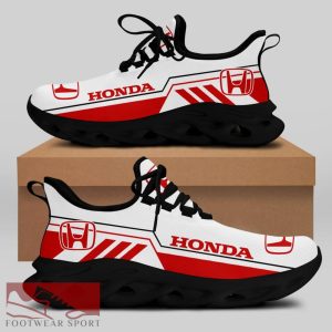 Honda Racing Car Running Sneakers Bold Max Soul Shoes For Men And Women - Honda Chunky Sneakers White Black Max Soul Shoes For Men And Women Photo 2