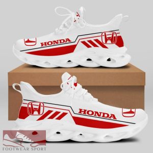 Honda Racing Car Running Sneakers Bold Max Soul Shoes For Men And Women - Honda Chunky Sneakers White Black Max Soul Shoes For Men And Women Photo 1