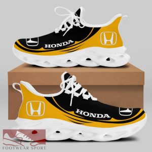 Honda Racing Car Running Sneakers Complement Max Soul Shoes For Men And Women - Honda Chunky Sneakers White Black Max Soul Shoes For Men And Women Photo 2