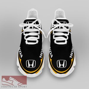 Honda Racing Car Running Sneakers Complement Max Soul Shoes For Men And Women - Honda Chunky Sneakers White Black Max Soul Shoes For Men And Women Photo 3