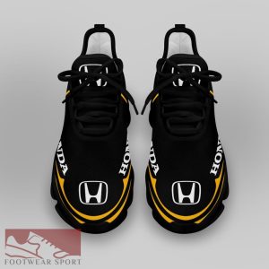 Honda Racing Car Running Sneakers Complement Max Soul Shoes For Men And Women - Honda Chunky Sneakers White Black Max Soul Shoes For Men And Women Photo 4