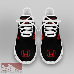 Honda Racing Car Running Sneakers Craftsmanship Max Soul Shoes For Men And Women - Honda Chunky Sneakers White Black Max Soul Shoes For Men And Women Photo 3