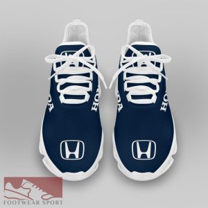 Honda Racing Car Running Sneakers Embrace Max Soul Shoes For Men And Women - Honda Chunky Sneakers White Black Max Soul Shoes For Men And Women Photo 3