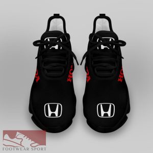 Honda Racing Car Running Sneakers Empower Max Soul Shoes For Men And Women - Honda Chunky Sneakers White Black Max Soul Shoes For Men And Women Photo 4