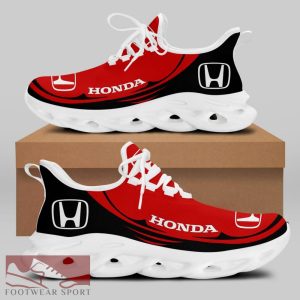 Honda Racing Car Running Sneakers Expressive Max Soul Shoes For Men And Women - Honda Chunky Sneakers White Black Max Soul Shoes For Men And Women Photo 2
