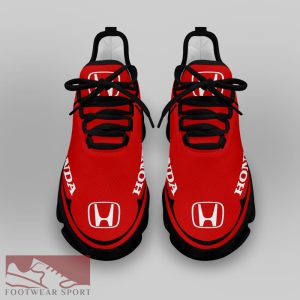 Honda Racing Car Running Sneakers Expressive Max Soul Shoes For Men And Women - Honda Chunky Sneakers White Black Max Soul Shoes For Men And Women Photo 4