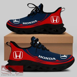 Honda Racing Car Running Sneakers Fusion Max Soul Shoes For Men And Women - Honda Chunky Sneakers White Black Max Soul Shoes For Men And Women Photo 1