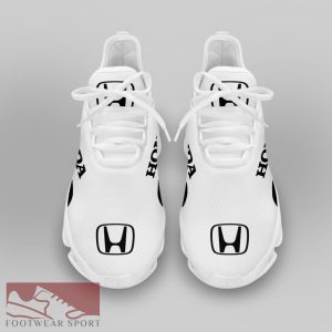 Honda Racing Car Running Sneakers Identity Max Soul Shoes For Men And Women - Honda Chunky Sneakers White Black Max Soul Shoes For Men And Women Photo 3