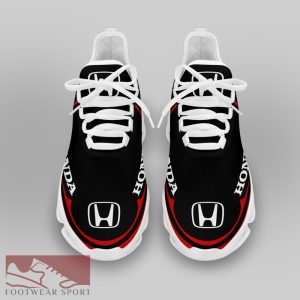 Honda Racing Car Running Sneakers Impression Max Soul Shoes For Men And Women - Honda Chunky Sneakers White Black Max Soul Shoes For Men And Women Photo 3