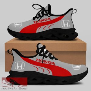 Honda Racing Car Running Sneakers Panache Max Soul Shoes For Men And Women - Honda Chunky Sneakers White Black Max Soul Shoes For Men And Women Photo 1