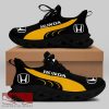 Honda Racing Car Running Sneakers Pop Max Soul Shoes For Men And Women - Honda Chunky Sneakers White Black Max Soul Shoes For Men And Women Photo 1