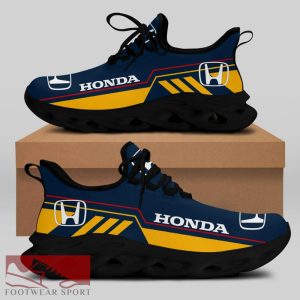 Honda Racing Car Running Sneakers Propel Max Soul Shoes For Men And Women - Honda Chunky Sneakers White Black Max Soul Shoes For Men And Women Photo 1
