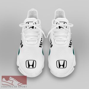 Honda Racing Car Running Sneakers Showcase Max Soul Shoes For Men And Women - Honda Chunky Sneakers White Black Max Soul Shoes For Men And Women Photo 3