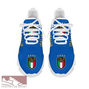 Italia Chunky Sneakers Detail Max Soul Shoes For Men And Women - Italia Chunky Sneakers White Black Max Soul Shoes For Men And Women Photo 4