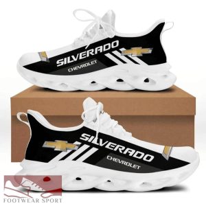 LIMITED CHEVROLET SILVERADO Racing Car Running Sneakers Branding Max Soul Shoes For Men And Women - LIMITED CHEVROLET SILVERADO Chunky Sneakers White Black Max Soul Shoes For Men And Women Photo 1