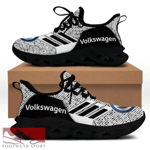 LIMITED EDITION VOLKSWAGEN Racing Car Running Sneakers Emblematic Max Soul Shoes For Men And Women - LIMITED EDITION VOLKSWAGEN Chunky Sneakers White Black Max Soul Shoes For Men And Women Photo 2