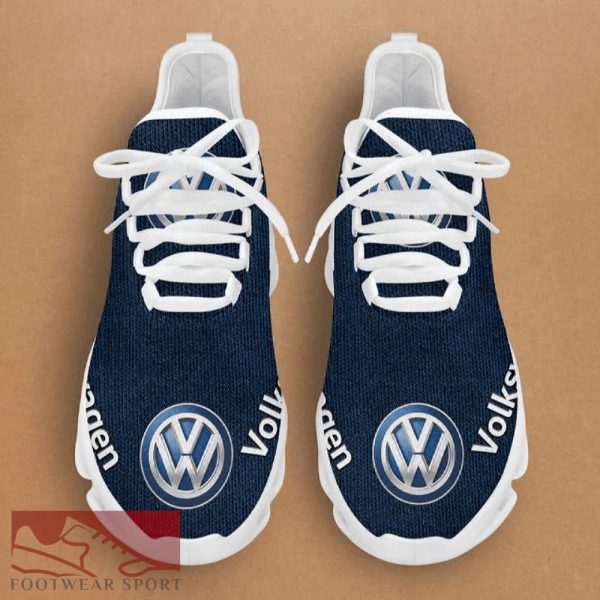 LIMITED EDITION VOLKSWAGEN Racing Car Running Sneakers Insignia Max Soul Shoes For Men And Women - LIMITED EDITION VOLKSWAGEN Chunky Sneakers White Black Max Soul Shoes For Men And Women Photo 4