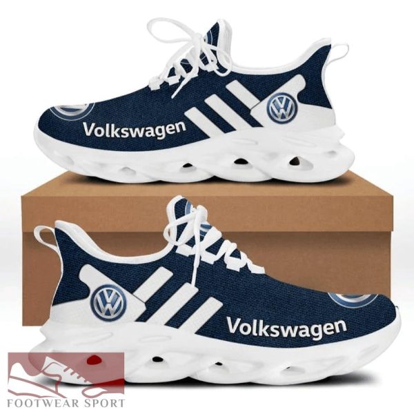LIMITED EDITION VOLKSWAGEN Racing Car Running Sneakers Insignia Max Soul Shoes For Men And Women - LIMITED EDITION VOLKSWAGEN Chunky Sneakers White Black Max Soul Shoes For Men And Women Photo 1