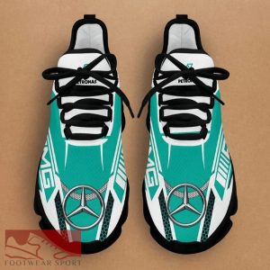 LIMITED MERCEDES AMG F1 Racing Car Running Sneakers Imagery Max Soul Shoes For Men And Women - LIMITED MERCEDES AMG F1 Chunky Sneakers White Black Max Soul Shoes For Men And Women Photo 3