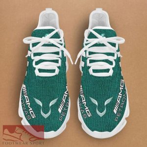 LIMITED MERCEDES PETRONAS F1 Racing Car Running Sneakers Badge Max Soul Shoes For Men And Women - LIMITED MERCEDES PETRONAS F1 Chunky Sneakers White Black Max Soul Shoes For Men And Women Photo 4