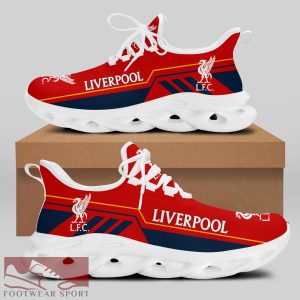 Liverpool FC Fans EPL Chunky Sneakers Chic Max Soul Shoes For Men And Women - Liverpool FC Chunky Sneakers White Black Max Soul Shoes For Men And Women Photo 2