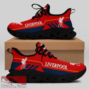 Liverpool FC Fans EPL Chunky Sneakers Chic Max Soul Shoes For Men And Women - Liverpool FC Chunky Sneakers White Black Max Soul Shoes For Men And Women Photo 1
