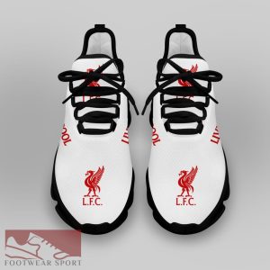 Liverpool FC Fans EPL Chunky Sneakers Collection Max Soul Shoes For Men And Women - Liverpool FC Chunky Sneakers White Black Max Soul Shoes For Men And Women Photo 4