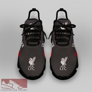 Liverpool FC Fans EPL Chunky Sneakers High-quality Max Soul Shoes For Men And Women - Liverpool FC Chunky Sneakers White Black Max Soul Shoes For Men And Women Photo 4