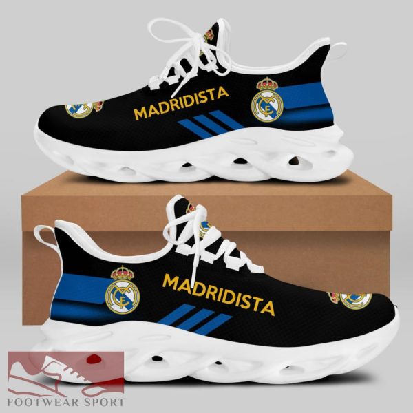 Madridistas Laliga Running Shoes Complement Max Soul Sneakers For Fans - Madridistas Chunky Sneakers White Black Max Soul Shoes For Men And Women Photo 2