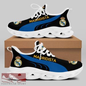 Madridistas Laliga Running Shoes Impression Max Soul Sneakers For Fans - Madridistas Chunky Sneakers White Black Max Soul Shoes For Men And Women Photo 2