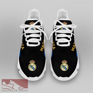 Madridistas Laliga Running Shoes Impression Max Soul Sneakers For Fans - Madridistas Chunky Sneakers White Black Max Soul Shoes For Men And Women Photo 3