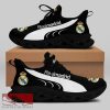 Real Madrid Laliga Running Shoes Detail Max Soul Sneakers For Fans - Real Madrid Chunky Sneakers White Black Max Soul Shoes For Men And Women Photo 1