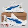 Real Madrid Laliga Running Shoes Influence Max Soul Sneakers For Fans - Real Madrid Chunky Sneakers White Black Max Soul Shoes For Men And Women Photo 1
