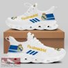 Real Madrid Laliga Running Shoes Luxury Max Soul Sneakers For Fans - Real Madrid Chunky Sneakers White Black Max Soul Shoes For Men And Women Photo 1