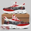 Sport Shoes AC Milan Seria A Club Fans Branding Max Soul Sneakers For Men And Women - AC Milan Chunky Sneakers White Black Max Soul Shoes For Men And Women Photo 1